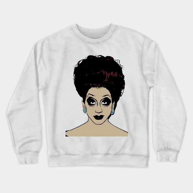 Bianca Del Rio Crewneck Sweatshirt by awildlolyappeared